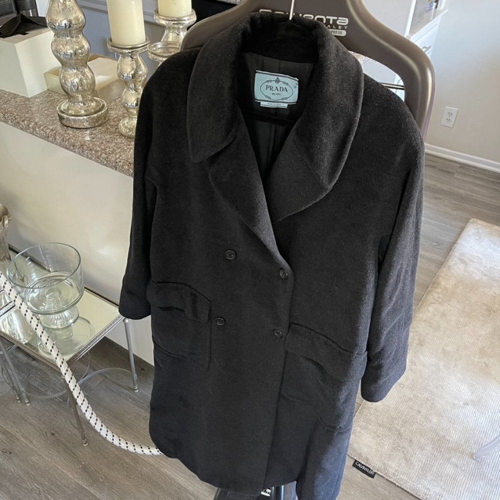 PRADA Double Breasted Pea coat - Picture 5 of 16